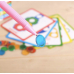 Магнитный набор «Мозаика», цвета, формы, магнитная ручка, фишки, задания, по методике Монтессори